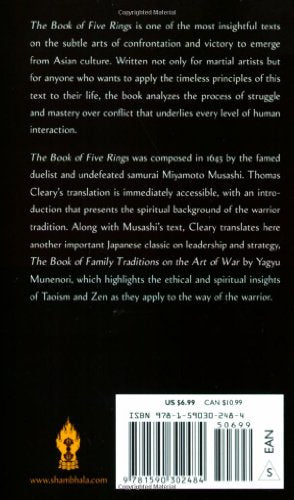 The Book of Five Rings: A Classic Text on the Japanese Way of the Sword (incl. "The Book of Family Traditions on the Art of War")