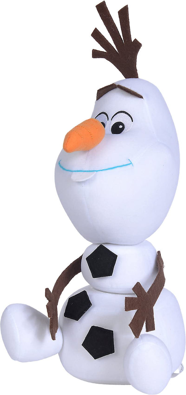 Disney 6315877559 Olaf Snowman Plush Toy-30 cm, Multicoloured