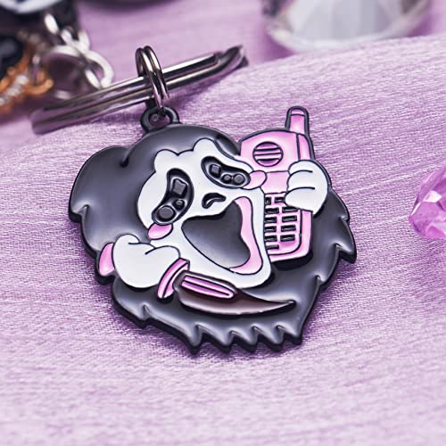 Scream Merchandise Ghostface Keychain Horror Movie Gifts For Teen Girls Daughter Women Birthday Gift Keychains