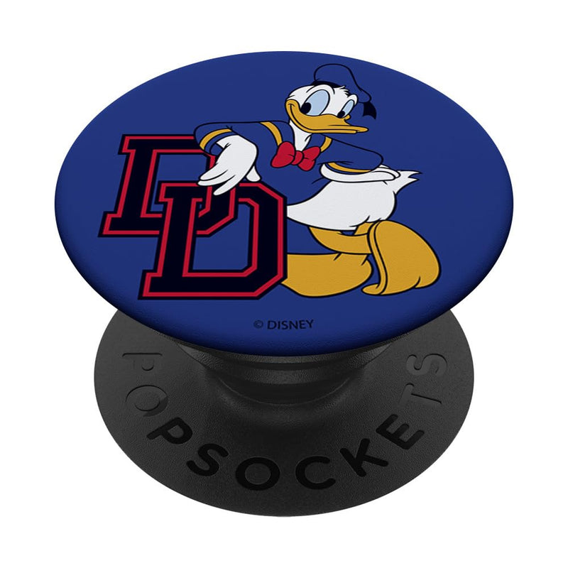 Disney Mickey And Friends Donald Duck Blue Collegiate PopSockets Swappable PopGrip