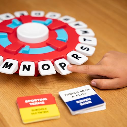 IDEAL | Think Words: The quick thinking, letter pressing game! | Family Games | For 2-8 Players | Ages 8+