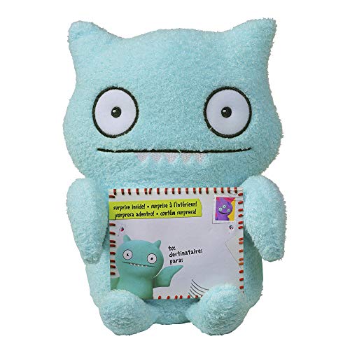 Hasbro Toys Sincerely Uglydolls Warmly Yours Ice-Bat Stuffed Plush Toy, Inspired by The Uglydolls Movie, 8" Tall