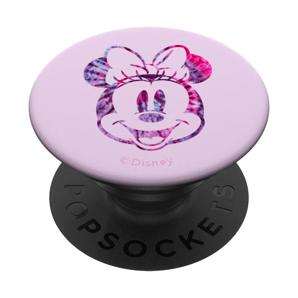 Disney Minnie Mouse Pink Tie Dye PopSockets Swappable PopGrip