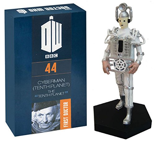 Official Licensed Merchandise Doctor Who Figurine Mondas Tenth Planet Cyberman Hand Painted 1:21 Scale Collector Boxed Model Figure #44