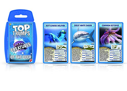 Creatures of the Deep Top Trumps Card Game