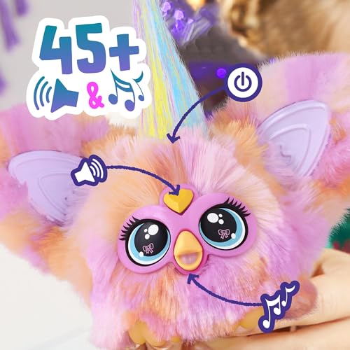 FURBY Hasbro Furblets Fierce & Fabulous 2-Pack Electronic Plush Toys