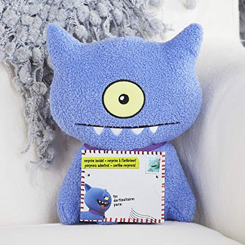 Hasbro Sincerely Uglydolls Party On Ugly Dog Stuffed Plush Toy, Inspired by The Uglydolls Movie, 8" Tall