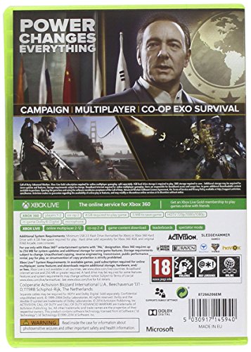 Activision Call of Duty: Advanced Warfare, Xbox 360 - video games (Xbox 360, Xbox 360, Physical media, FPS (First Person Shooter), Sledgehammer Games, M (Mature), ENG)