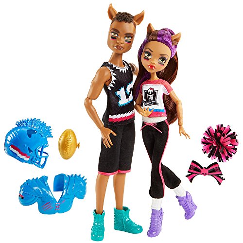 Monster High Winning Werewolves Clawdeen Wolf and Clawd Wolf