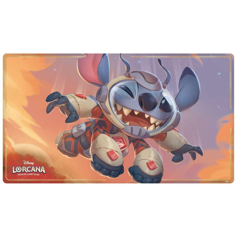 Ravensburger 11098304 Disney Lorcana TCG Playmat-Stitch-Computer Desk Mouse Mat Accessories, Black, One Size