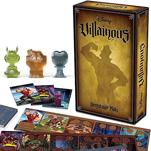 Ravensburger Disney Villainous Despicable Plots - Family Board Game for Adults and Kids Age 10 and Up - Play as Stand-Alone or Expansion to the Villainous Strategy Games