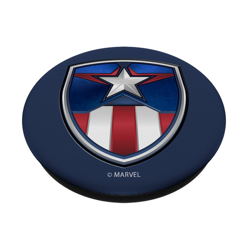 Marvel Avengers Captain America Crest PopSockets Swappable PopGrip