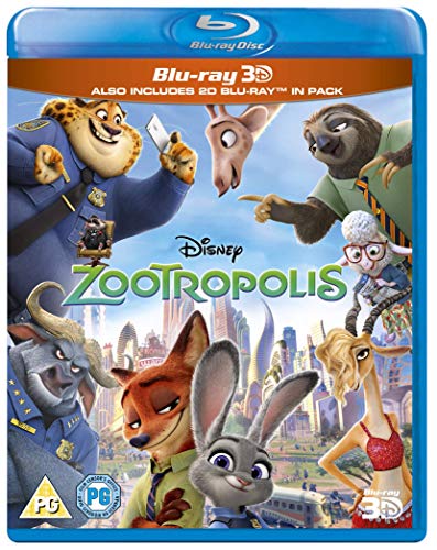 Zootropolis [Blu-ray 3D + Blu-ray] [2016]