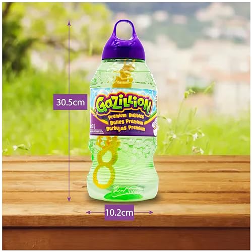 Gazillion Premium Quality 2 Litre Bubble Mixture/Solution for Bubble Machines, Bubble Wands, OUtdoors and Parties. Safe and non toxic. | Toys & Gifts For ages 3+