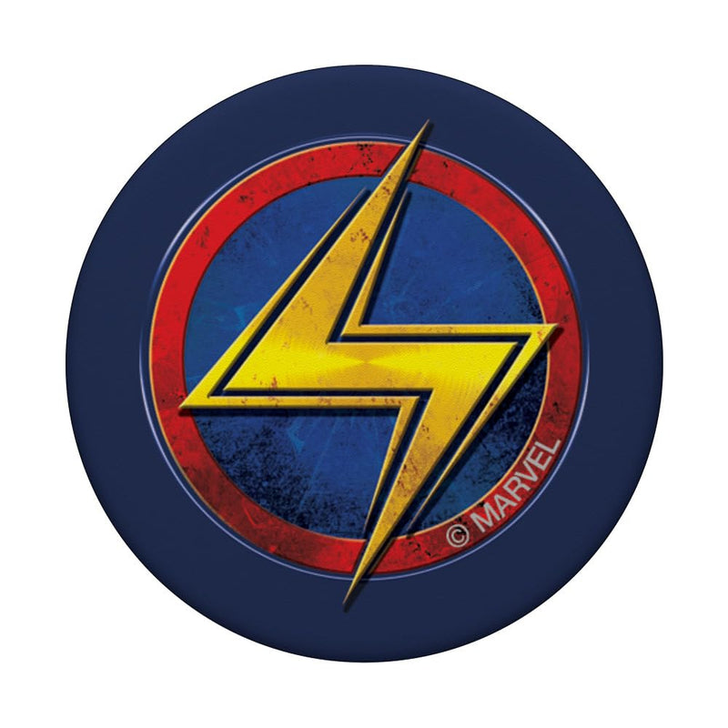 Marvel Ms. Marvel Lightning Bolt PopSockets Swappable PopGrip