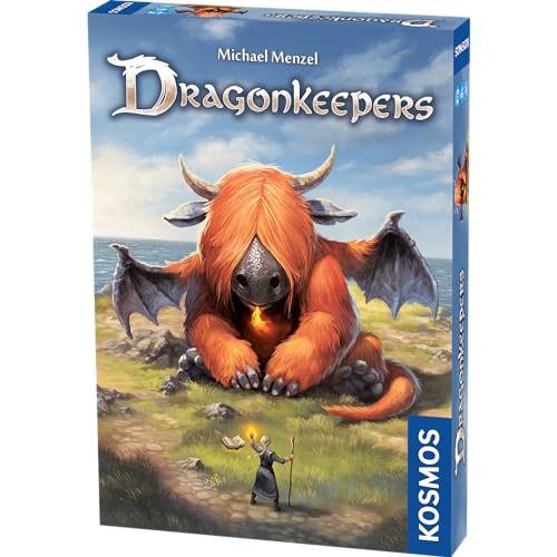 Thames & Kosmos - Dragonkeepers - Strategic Board Game - Push Your Luck Game - 2 to 4 Players, Ages 8+