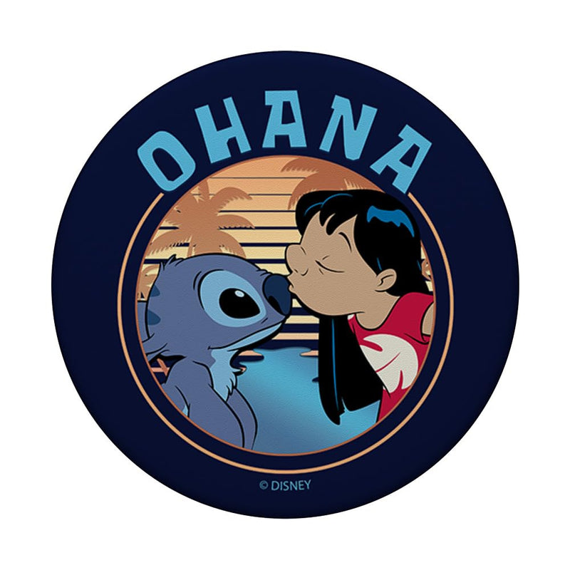 Disney Lilo & Stitch Ohana Lilo and Stitch Portrait PopSockets Swappable PopGrip