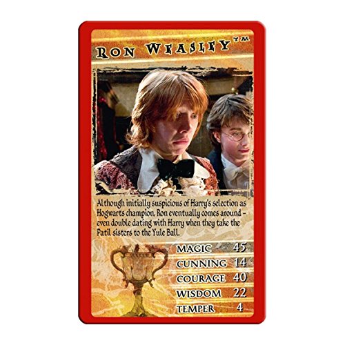 Harry Potter and the Goblet of Fire Top Trumps Card Game