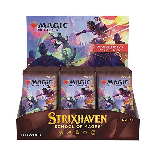 Magic The Gathering C84460000 Strixhaven School of Mages Set Booster Display of 30 Packets, Multi Colour