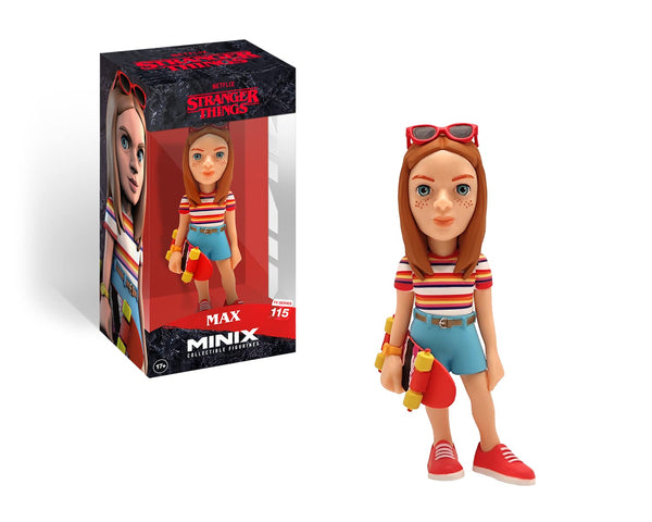 MINIX Bandai Stranger Things Max Model | Collectable Max Stranger Things Figure | Bandai Stranger Things Merchandise Range | Stranger Things Figures Make Great Stranger Things Gifts