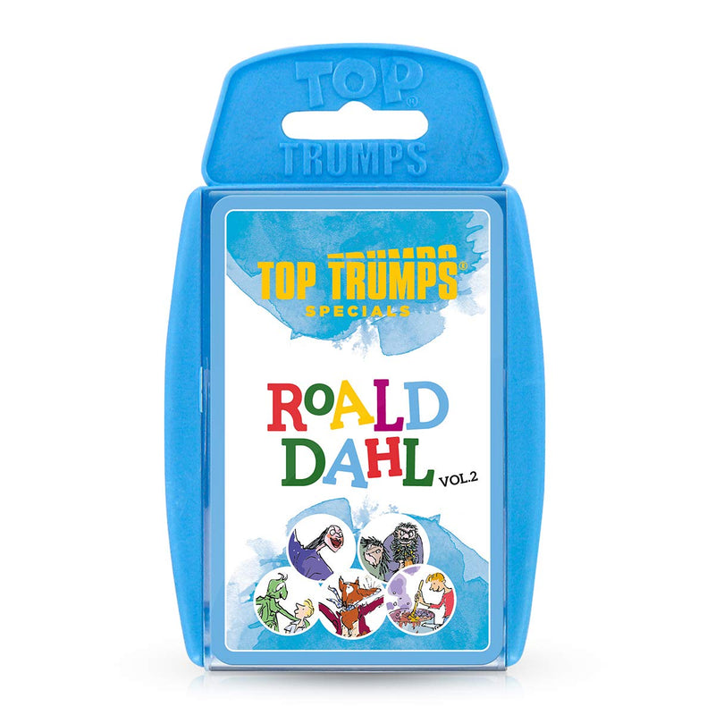 Top Trumps Roald Dahl Vol.2 Specials Card Game, Play with Fantastic Mr Fox, James and the Giant Peach, The Twits and The Witches, Educational for 2 plus players makes a great gift for ages 6 plus