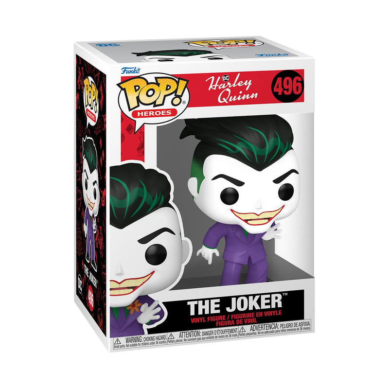 Funko POP! Heroes: Harley Quinn Animated Series - the Joker - Collectable Vinyl Figure - Gift Idea - Official Merchandise - Toys for Kids & Adults - TV Fans - Model Figure for Collectors and Display