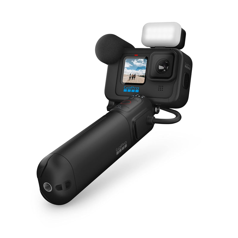 GoPro HERO11 Black Creator Edition - Includes HERO11 Black, Volta (Battery Grip, Tripod, Remote), Media Mod, Light Mod, Enduro Battery, and Carrying Case