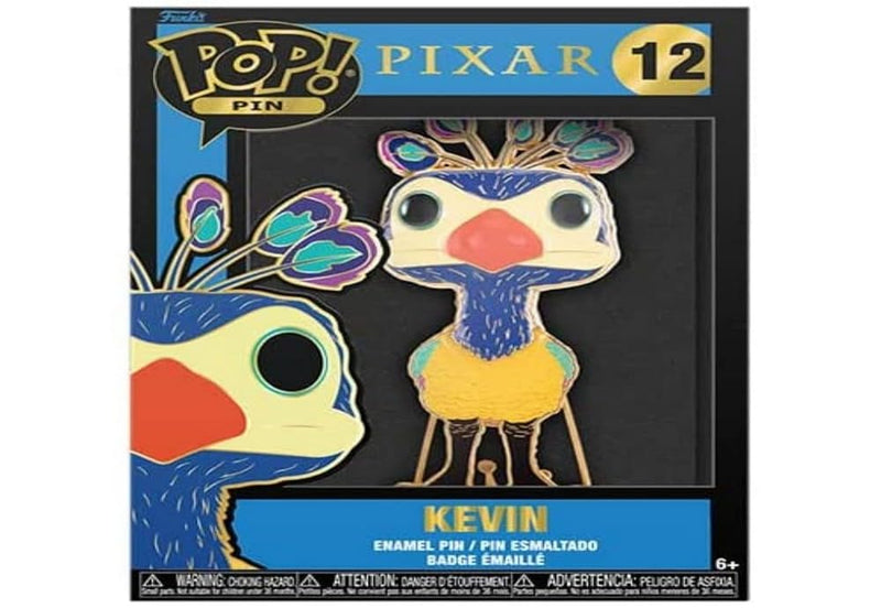 Funko Large Pop! Enamel Pin - Kevin - Disney Pixar: UP - KEVIN - Disney Pixar: up Enamel Pins - Cute Collectable Novelty Brooch - for Backpacks & Bags - Gift Idea - Official Merchandise