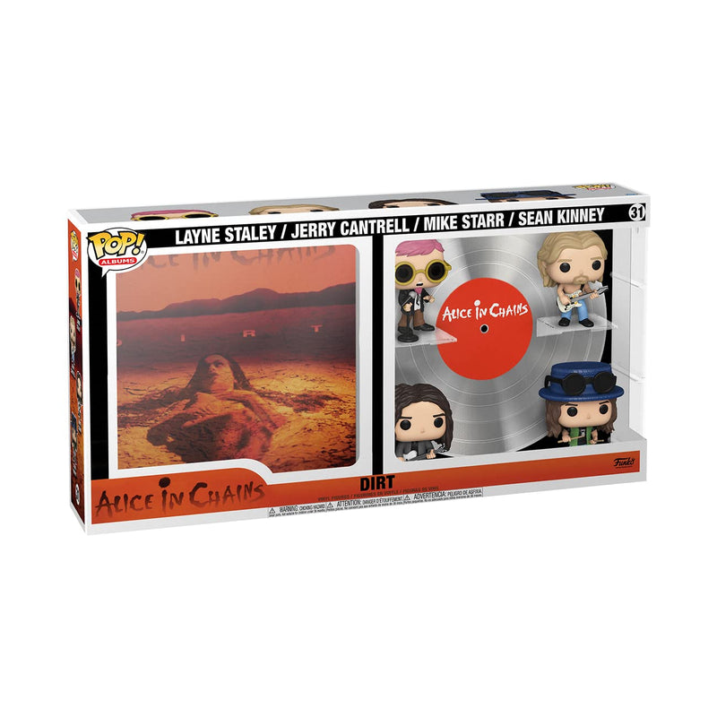 Funko POP! Albums Deluxe: AiC - Jerry Cantrell - Dirt - Alice In Chains - Collectable Vinyl Figure - Gift Idea - Official Merchandise - Toys for Kids & Adults - Music Fans