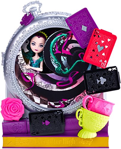 Ever After High Way Too Wonderland High and Raven Queen Playset