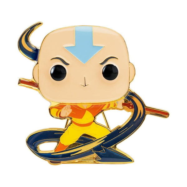 Funko Enamel Pin: Aang - 1/6 Odds for Rare Chase Variant - 1 In 12 Chance You May Find the Chase - Avatar: the Last Airbender Enamel Pins - Cute Collectable Novelty Brooch - for Backpacks