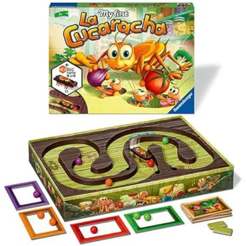 Ravensburger My First Bugs in the Kitchen Board Games for Children Age 3 Years Up - 2 to 4 Players - Kids Gifts [Amazon Exclusive]