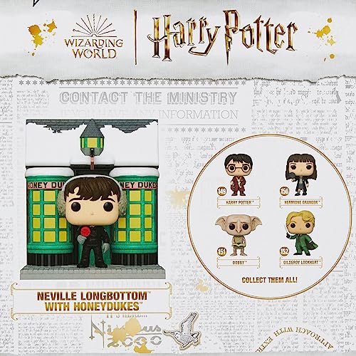 Funko POP! Deluxe: HP Hogsmeade - Honeydukes With Neville Longbottom - Harry Potter - Collectable Vinyl Figure - Gift Idea - Official Merchandise - Toys for Kids & Adults - Movies Fans