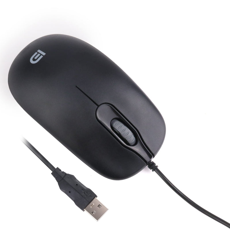 SGIN Wired Mouse USB 3.0, Optical Wired Computer Mouse with 3 Adjustable DPI, Business Office Mouse for Laptop