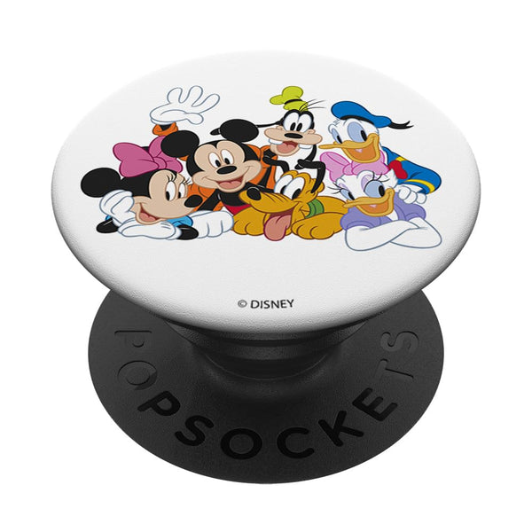 Disney Mickey And Friends Family Group Portrait PopSockets Swappable PopGrip