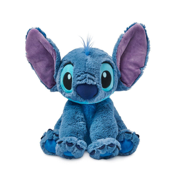 Disney Store Stitch Plush Soft Toy, Medium 15 3/4 inches, Lilo and Stitch, Cuddly Alien Soft Toy with Big Floppy Ears and Fuzzy Texture, Suitable for All Ages, Multicolored