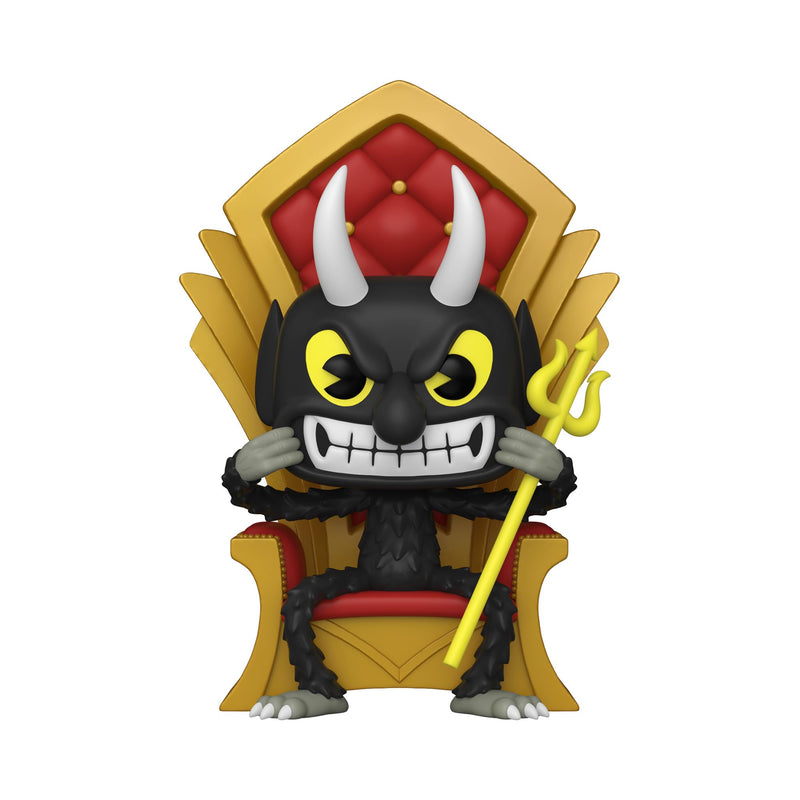 Funko POP! Deluxe: Cuphead - the Devil In Chair - Collectable Vinyl Figure - Gift Idea - Official Merchandise - Toys for Kids & Adults - Video Games Fans - Model Figure for Collectors and Display