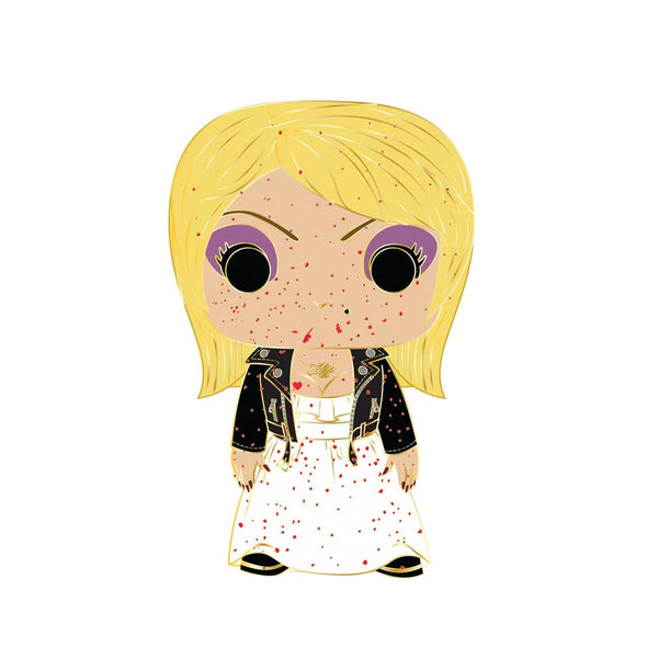 Funko Pop! Large Enamel Pin HORROR: CHUCKY - Tiffany Valentine-Ray - TIFFANY - Chucky Enamel Pins - Cute Collectable Novelty Brooch - for Backpacks & Bags - Gift Idea - Movies Fans