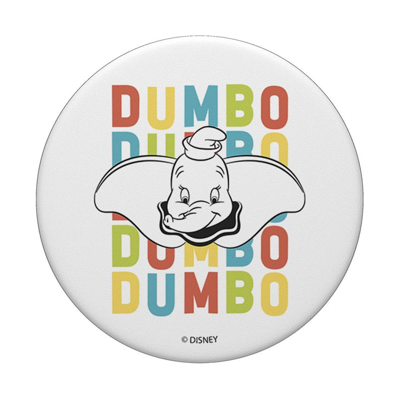 Disney Dumbo Stacked Logo PopSockets Swappable PopGrip