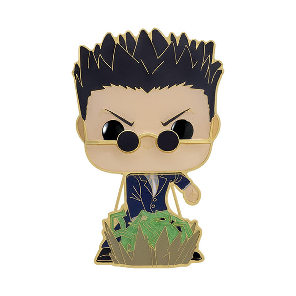 Loungefly POP! Large Enamel Pin HUNTERxHUNTER: Leorio - Hunter X Hunter (HXH) Enamel Pins - Cute Collectable Novelty Brooch - for Backpacks & Bags - Gift Idea - Official Merchandise