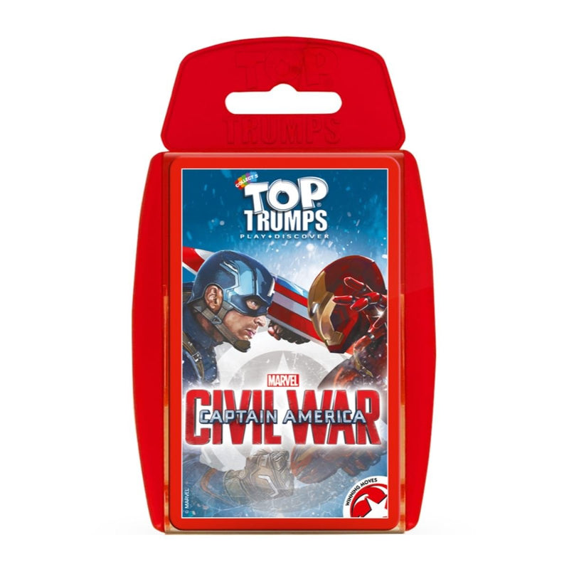 Captain America: Civil War Top Trumps Card Game