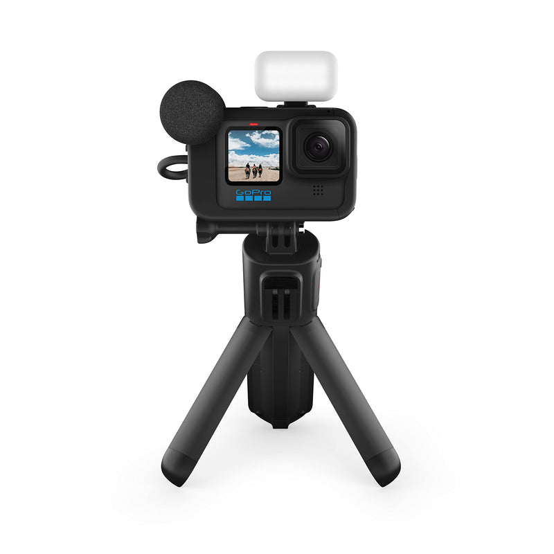 GoPro HERO11 Black Creator Edition - Includes HERO11 Black, Volta (Battery Grip, Tripod, Remote), Media Mod, Light Mod, Enduro Battery, and Carrying Case