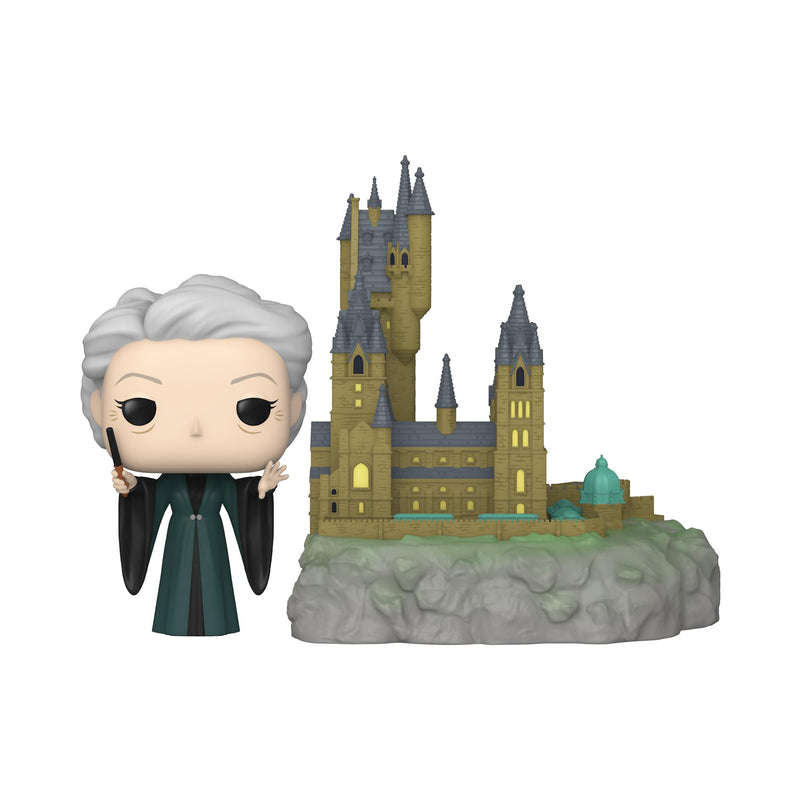 Funko POP! Town: HP Co0th - Minerva McGonagall With Hogwarts - Harry Potter - Collectable Vinyl Figure - Gift Idea - Official Merchandise - Toys for Kids & Adults - Movies Fans