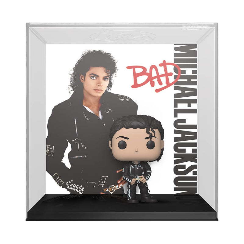 Funko Pop! Albums: Michael Jackson - Bad - Music - Collectable Vinyl Figure - Gift Idea - Official Merchandise - Toys for Kids & Adults - Music Fans - Model Figure for Collectors and Display