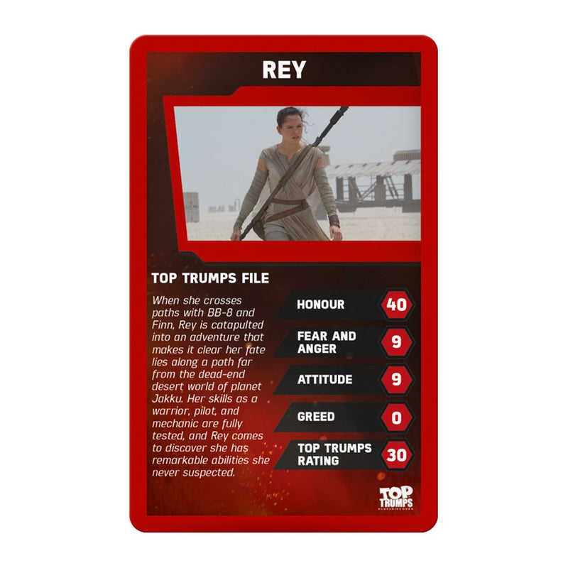 Star Wars Episode 7 Force Awakens Top Trumps