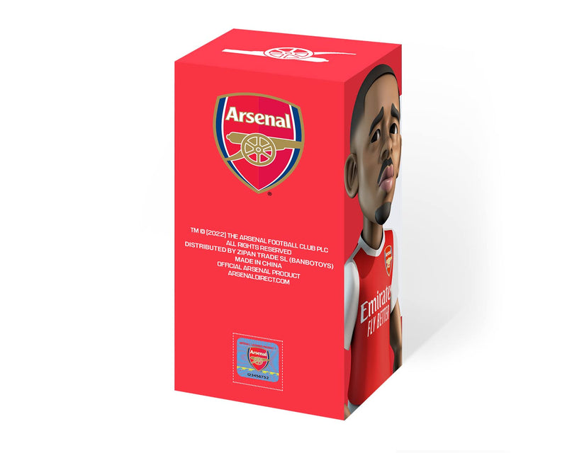 MINIX Bandai Arsenal Gabriel Jesus Model, Collectable Gabriel Jesus Figure In Arsenal Shirt, Bandai Football Toys Range, Collect Your Favourite Football Figures And Teams