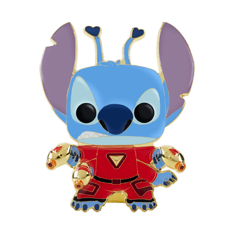 Funko Large Pop! Enamel Pin - Disney: Lilo and Stitch - Stich Experiment - Disney: Lilo & Stitch Enamel Pins - Cute Collectable Novelty Brooch - for Backpacks & Bags - Gift Idea