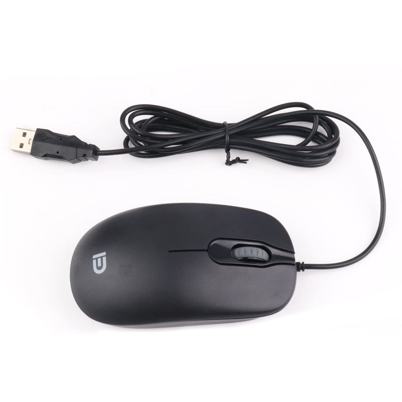 SGIN Wired Mouse USB 3.0, Optical Wired Computer Mouse with 3 Adjustable DPI, Business Office Mouse for Laptop