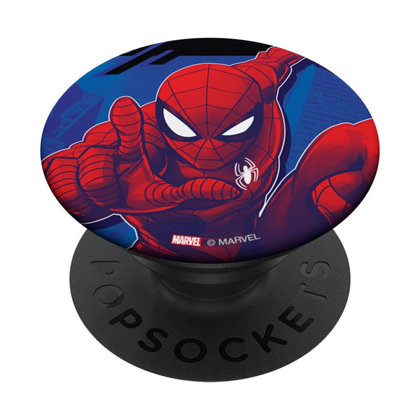 Marvel Spider-Man Leaping into Action All-Red PopSockets Swappable PopGrip