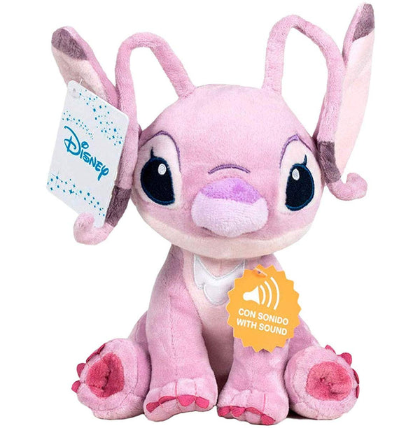 Disney Stitch Angel Soft Plush Toy with Sound 20cm